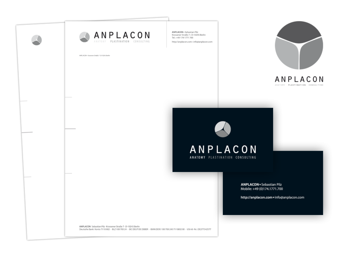Corporate Identity Design für ANPLACON