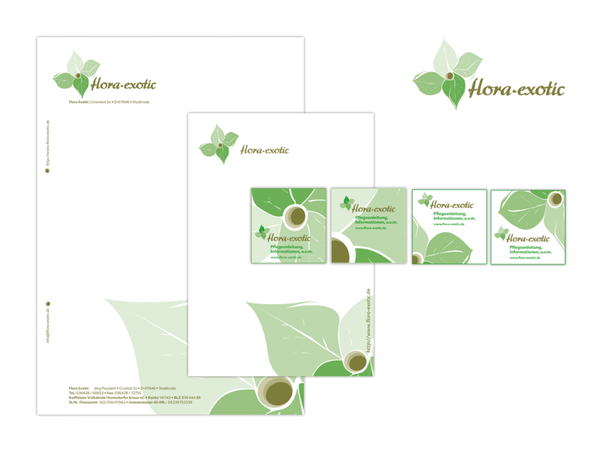 Image - Corporate Design für Flora Exotica