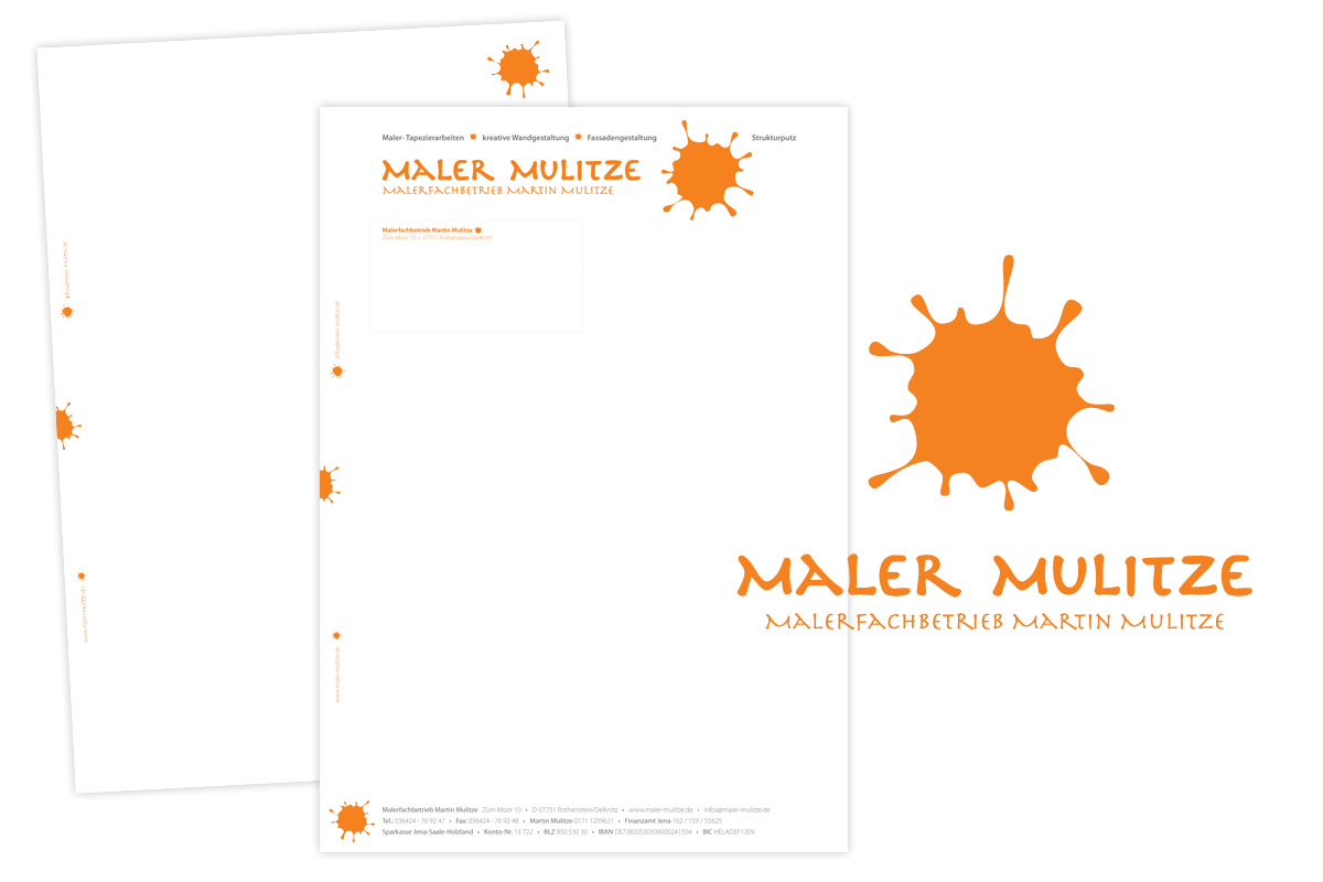 Image - Corporate Design für Maler Mulitze